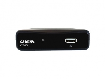Цфировая DVB-T2 приставка CADENA CDT-100