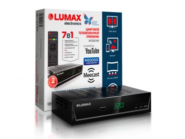 DVB-T2/DVB-С приставка LUMAX DV3201HD